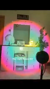 Sunset lamp available 16 colour mode ✨ #homedecor #homedecoration #fypシ゚viralシ #decorations | The Light Room BD