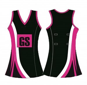 [Hot Item] 2019 Latest Design Breathable Sublimated Pattern Netball Dress Printing Lycra Netball Dress