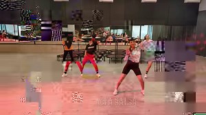 119K views · 2.7K reactions | Senam aerobik pemula koreo simpel mudah tapi bikin gobyos lemak lenyap seketika #senam #pemula #mudah #simple #simpel #emak #aerobik #gobyos #lemak #bakarlemak #kalori #pemanasan #dawai #viral #viraltiktok #trending #nofasalsa | Nofa salsa | Facebook