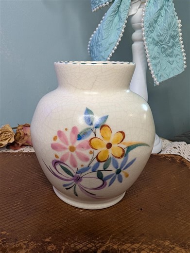 Vintage Poole Pottery Vase – Floral Bouquet Cottagecore Decor - Etsy