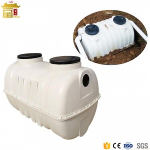 [Hot Item] Fiberglass Stackable Bio Digester FRP Domestic Sewage Treat System Septic Tank