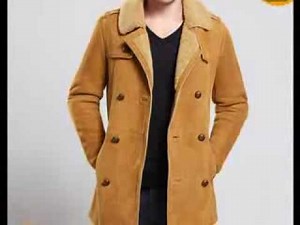 Shearling Sheepskin Coat for Men