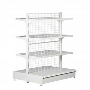 [Hot Item] Full Set Supermarket Equipment Metal Racks Gondolas