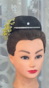 Myanmar Traditional Bridal Hair Up Do Day ! မြန်မာသတို့သမီးဆံထုံး ထုံးဖွဲ့မှု သင်ကြားတဲ့နေ့လေး | Khant Makeup Artistry