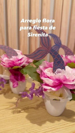 Arreglo para fiesta de Sirenita #partyideas | Julia Marrero
