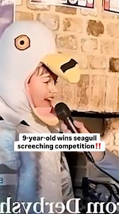 2K views · 49 reactions | 9-year-old ‘Seagull Boy’ wins European seagull screeching competition | Hard Factor | Facebook