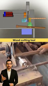 Guided Wood Cutting Tool 🔫🔥❤️ . . .. . . . . . . . . #solidworks #3d #design #autocad #engineering #cad #cnc #mechanicalengineering #catia #mechanical #manufacturing #productdesign #keyshot #industrialdesign #3dmodeling #autodesk #designer #3dprinting #render #modeling #ansys #engineer #jasa #mechanic #rendering #fabrication #sketchup #welding #inventor #engineers | Mechanical Media