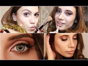 En Yakın Arkadaşımla Renkli Gözler İçin Bronz/Kızıl Makyaj