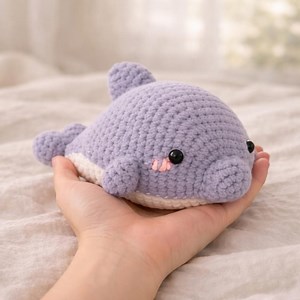 Dolphin Amigurumi Crochet Pattern | Beginner Friendly Ocean Toy (digital PDF) - Etsy Canada