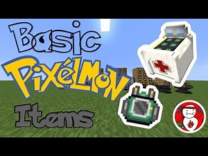 Minecraft Pixelmon - 5 Basic Beginner Item Recipes!