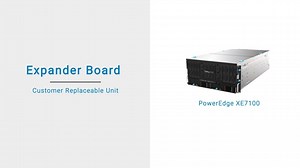 Dell EMC PowerEdge XE7100でエキスパンダー ボードを交換する方法