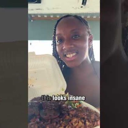 Jamaican 🇯🇲 food in Barbados 🇧🇧 innit