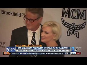 Rep. Cummings officiates MSNBC co-hosts wedding