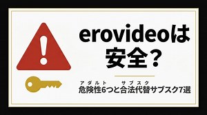erovideoは安全？危険性6つと合法代替アダルト動画おすすめ7選 | クリアナビ