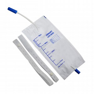 [Hot Item] Medical PVC for Aldults Disposable Leg Urine Leg Bag Urine Collection Bag 500ml, 600ml, 1000ml