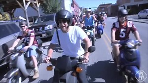 #TBT to last Saturday having an absolute blast with the beautiful people of Virginia Tech.. The Barstool Sports Tailgate Show tour rolls on to Ann Arbor this weekend. Cheers. | Pat McAfee Show