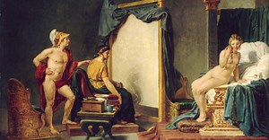 Apelle et Campaspe by Jacques-Louis David – Art print, wall art, posters and framed art