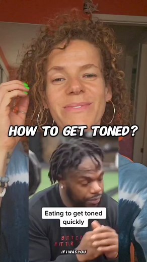 What most people don't know about getting "toned" Even when you're trying to lose fat and build muscle (which is what getting toned is), your diet still needs these 3 things: 🧈 fat 🍚 carbs 🥩 a variety of DIFFERENT food sources 👉 find me on IG @coach.frizzle Because not only does each food offer different micronutrients, vitamins, and minerals - But all of them are going to impact your gut microbiome in their own way because of how they're all cultivated, grown, and offer different things Whe