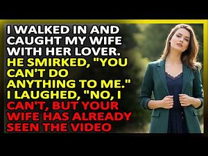 I walked in and caught my wife with her lover He smirked, “You can't do anything to me ”