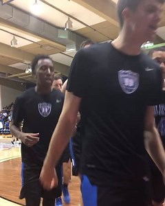 Halftime! 🔵😈🏀 | The Iron Dukes