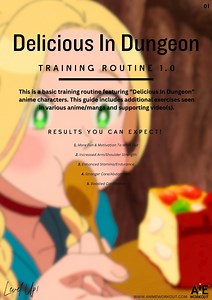 Delicious in Dungeon Training Routine 1.0 (anime Workout) - Etsy Australia