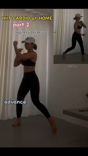 4.3K views · 157 reactions | Workout at home HIIT CARDIO part 2...