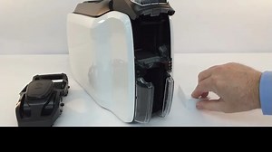 Zebra Zc300 ID Card Printer cleaning