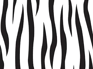 Feronia Packaging Design Gift Wrap Tissue paper 2 Pack (zebra Stripes)