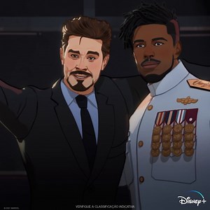 Stark 🤝 Killmonger Uma nova pergunta será respondida no sexto episódio de #WhatIf da Marvel Studios. Assista agora só no Disney . | Marvel