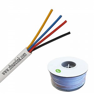 [Hot Item] 4core 6core 8core Unshielded or Shielded Signal Cable Control Cable for Alarm System Unscreened Security Alarm Cable