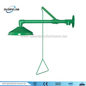 [Hot Item] Laboratory Safety Protection Equipment Wall Mounted Stainless Steel Emergency Shower (JH-EW010G)