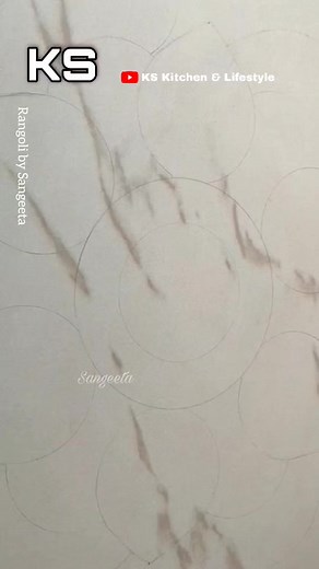 24K views · 146 reactions | Beautiful Rangoli Art 殺 | KS Kitchen & Lifestyle | Facebook