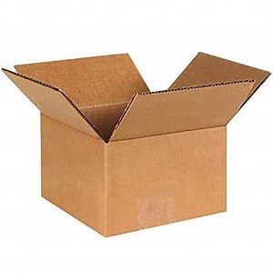 BOX USA 6x6x4 Corrugated Boxes, Small, 6L x 6W x 4H, Pack of 100 | Shipping, Packaging, Moving, Storage Box for Home or Business, Strong Wholesale Bulk Boxes
