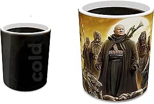 Morphing Mugs Star Wars – The Book of Boba Fett – Tusken Raiders – One 11 oz Color Changing Ceramic Mug – Image Revealed When HOT Liquid Is Added! MMUG1483