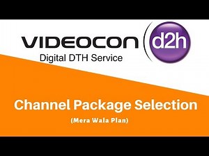 Videocon D2H Channel Selection| Do it Yourself