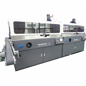 [Hot Item] Four Colors Automatic Silk Screen Printing Machine with UV and Flame Treatment