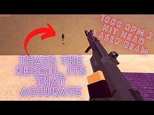 the most overpowered gun in all of phantom forces...