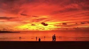 Jimbaran sunset this evening! Amazing. #Bali | Treehouse Dad