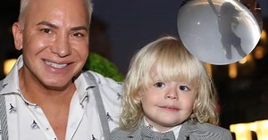 Dionisio, el hijo de Flavio Mendoza, nadó en una de las piletas del show de su papá y el video causó furor: “Un valiente”