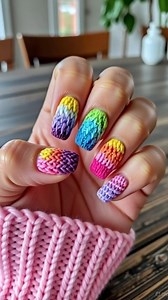 65K views · 437 reactions | Turn your nails into cozy crochet masterpieces! 臨#NailArt #Crochet #CrochetNailArt #KnittedNails #NailDesign #DIYnails #TrendyNails | Creative Ideas | Facebook