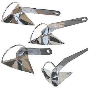 [Hot Item] 1.6kg-25kg Marine 316 Stainless Steel Boat Anchor Mantus Anchor
