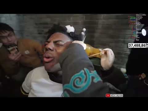 IShowSpeed Is Getting A Chinese Ear Cleaning 🇨🇳😂👂 (SPEED ASMR TO SLEEP TO)