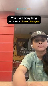 1.8K views · 130 reactions | Sharing everything with your work bestie is just part of the job 欄 | ConnectHear | Facebook