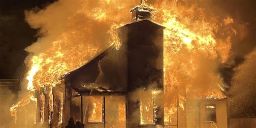 Officials investigating after a church caught fire in Dalhart