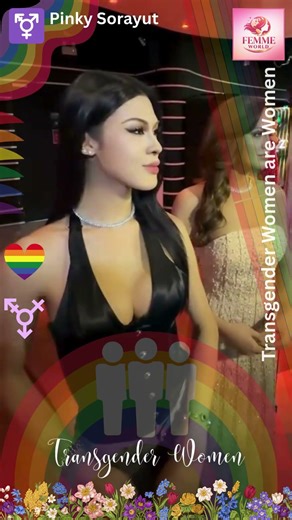 Pinky Sorayut – Stunning Thai Trans Beauty 👑🏳️‍⚧️ #shorts #transgender #viral