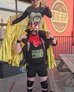Celebrating with @bigripbrewingco #kcxw #wrestling #kansascity #prowrestling #wwe #brewery | Kansas City Xtreme Wrestling