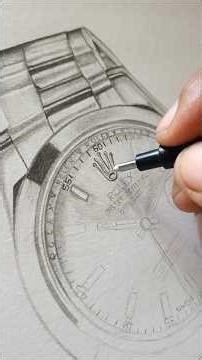 Rolex watch ⌚ pencil ✏️ drawing #drawing #sketch #shlokashu