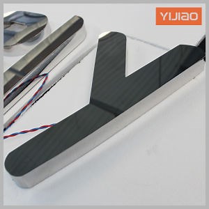 [Hot Item] Custom 3D Back Lit Mirror Metal Letter for Decoration Advertising