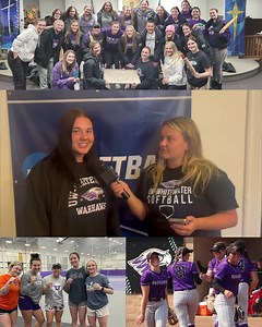 42 reactions | As #d3week continues UW-Whitewater Warhawk Softball student-athletes Sydney Anderson, Mallory Hollatz, Maddy Anderson and Rhiann Dick share their experiences competing and contributing to the community at the Division III level! #d3week #softball #uwwhitewater #powerebytradition #ncaad3 #collegebasketball | UW-Whitewater Warhawk Athletics | Facebook