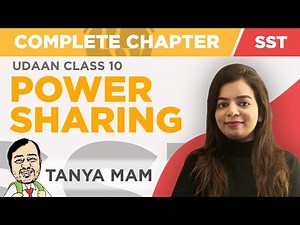 Power Sharing : COMPLETE CHAPTER | Class 10 | NCERT | Udaan